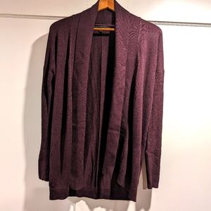Plum cardigan